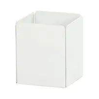 product of Cal-Mil 23829-15 Juno Condiment Holder, 2.25"W X 2.25"D X 2.5"H, White Powder-Coated Metal