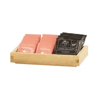 product of Cal-Mil 23842-1-21 Sydney Box, 6.5" W x 10" D x 1.5" H, Oak Wood, Compatible With 23848 Risers