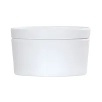 product of Cal-Mil 24127-5-15 Bento Box, 5" Dia., Round, Melamine, White, Dishwasher Safe