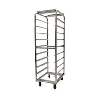 product of Baxter BDSRSB-10 Roll-In Oven Rack for Double Rack Ovens with (10) Slides, 6" Spacing, Single End Load