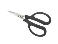 product of Mercer M14808 Snips, 6-1/4" Black Ambidextrous TPE Handles, Micro-Serrated, Nut, Japanese Steel
