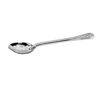 product of Browne USA 2754 - 11" Slotted Serving Spoon, Stainless Steel, Mirror, Handle, 1.5 mm Thick
