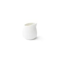 product of Browne USA 5630120 Creamer Pitcher, 5.4 Fl Oz (160ml) Porcelain, 2.75"x2.75"x3" No-Handle - Dozen