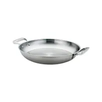 product of Browne USA 5724173 Thermalloy Paella Pan, 3.7 Qt 12-1/2" Dia x 2" H, Steel/Aluminum, Induction, NSF