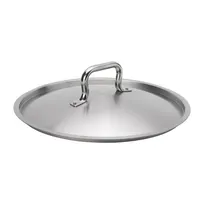 product of Browne USA 5734136 Pot Cover, 14-1/5" Steel Lid with Self-Basting Handle - Fits 5733932 & 5734014