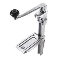 product of Browne USA 574064 Table-Mount Can Opener 13"HD 11"H HT Gears Rev Blades Plated Steel Cast Iron Shaft