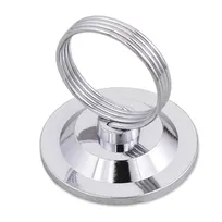 product of Browne USA 574107 Menu Card Holder, 2.3" Base x 2.5" Height, Nickel Base, Spring Wire, 1 Dozen