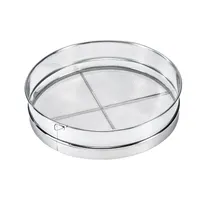 product of Browne USA 574146 Drum Sieve - 16" Dia x 2-3/4" H, 16 Mesh Stainless Steel, Cross Bar Reinforcers
