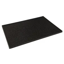product of Browne USA 57486712 Bar Mat - 18" x 12" Rectangular Rubber Bar Mat In Brown