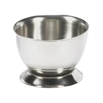 product of Browne USA 575063 Egg Cups - 1.5 Oz, 2" x 1" Stainless Steel, Mirror, Metal