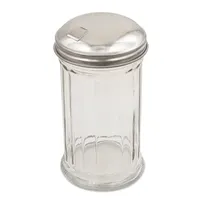product of Browne USA 575193 Sugar Pourer, 12 Oz, 6" Height, Plast with Stainless Steel Top Spout - Dozen