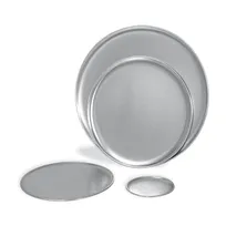 product of Browne USA 575308 Pizza Pan - 8" Round Coupe, Solid Aluminum, 18-Gauge (1.0 mm) Construction