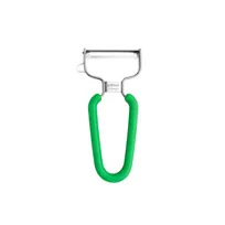product of Browne USA 575430 Y Peeler 2" Steel Scalpel Blade with Protector Side Cutter TPE Handle Smooth Edge