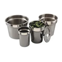 product of Browne USA 575581 Inset, 2-2/5 Qt 5-2/5" Dia, Stainless Steel Satin Interior, Mirror Polished