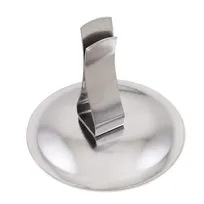 product of Browne USA 57595 Menu Card Holder - 2-3/10" Base, 2" H, 1-4" W, Steel Spring Clip, Under-3" Height