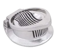 product of Browne USA 746685 Egg And Mushroom Slicer, 4-4/5" Round Single Die-Cast Aluminum, Polished
