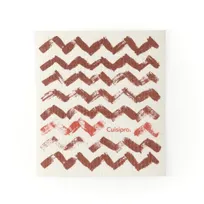 product of Browne USA 747934 CUISIPRO Eco-Cloth Kitchen Towel, 7.87x6.7 in, Red ZigZag, Dishwasher Safe, Reusable