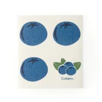 product of Browne USA 747937 Kitchen Towel - Small 20x17x0.2 cm (7.87x6.7 in) Blue CUISIPRO Eco-Cloth, Biodegradable, Reusable