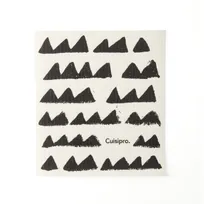product of Browne USA 747942 - Eco-Cloth Bar Towel, 20x17x0.2cm (7.87x6.7"), Black, 100% Biodegradable, Reusable