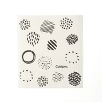 product of Browne USA 747947 Kitchen Towel, Eco-Cloth 20 x 17 x 0.2 cm (7.87 x 6.7 in) Black Print, Biodegradable, Dishwasher Safe