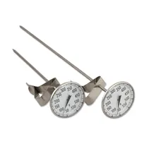 product of Browne USA CT84122 Fry/Candy Thermometer 2"1/8 Dial 12" Length 50°-500°F Range Clip Dishwasher Safe