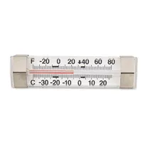 product of Browne USA FT84028 Freezer Thermometer 1-7/8" W x 12" H -40° to 80°F, ±2°F, Dual-Face Display, NSF