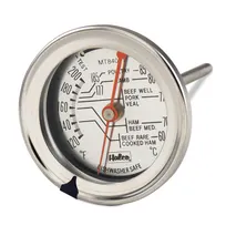 product of Browne USA MT84001 Thermometer - 2-3/8" Dial, 5" Probe, 120°-220°F, ±1°F, Dual-Face, Dishwasher Safe