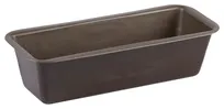 product of Louis Tellier 223330 Cake Mold Pan - 11.02" W x 4" D x 3" H, Brown Stamped Non-Stick Coated Pan