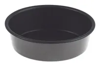 product of Louis Tellier 423760 Obsidian Non-Stick Round Cake Mold, 10.23" Diameter x 2" Height, Coated