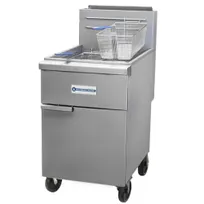 product of Standard Range SR-F5-NG 21" Floor Model Gas Deep Fryer, Full Pot, Natural Gas, 80 Ibs, 150.000 BTU