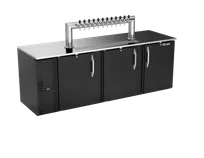 product of Victory VDD94HC-B-12T Draw Keg Cooler, 94×30‑1/8×49‑7/8", 5‑8½‑Barrel, Black 2‑Col 12‑Tap, Locks