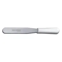 product of Dexter 17413 Baker’s Spatula, 6" Stainless Steel Blade, White PP Handle, NSF, Made in USA