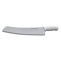 product of Dexter 18073 Sani-Safe 18" Rocking Pizza Cutter, Stainless Steel Blade, White Handle, NSF