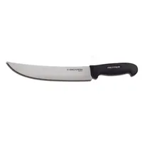 product of Dexter 24073B Cimeter Steak Knife, 10" Blade, Black Handle With Rubber Grip, DEXSTEEL Steel