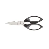 product of Mercer M14800P - 8-1/2" Kitchen Shears, Blades, Black, Bottle Opener & Nutcracker & Lid Lifter, Easy