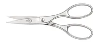 product of Mercer M14801 Kitchen Shears, 8" Length, Stainless Steel Blades, Toothed Edge, Ergonomic Handles