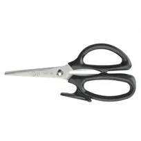 product of Mercer M14805 Kitchen Shears - 8" Length, High-Carbon Steel Blades, Black ABS Handles, NSF