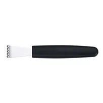 product of Mercer M15400 Citrus Zester, 5.5" High-Carbon Japanese Steel Blade, Slip-Resistant Handle, 5" Length