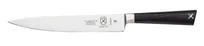 product of Mercer M19060 ZüM Carving Knife, 8" Forged High Carbon Stainless Steel Blade, Black POM Handle, NSF