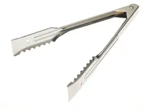 product of Mercer M21609 9.5" Tongs, Gripper End, 18/0 Stainless Steel Flat Spring, Plating Tweezers