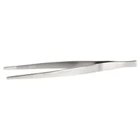 product of Mercer M35135 Precision Tongs - 6-1/8" Straight, Serrated Inner Tips, 18/8 Stainless Steel