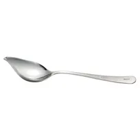product of Mercer M35142 Saucier Spoon, 1 oz, 8-1/2" Bowl, Spout, Micro-Serration, Handle, 18/8 Stainless Steel