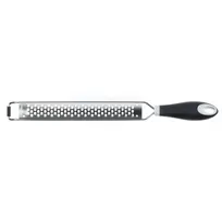 product of Mercer M35404 Manual Grater - 15" Len, 8-7/8" x 1-3/16" Stainless Blade, Plastic Handle Hook, Cover