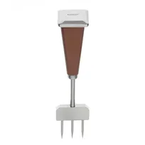 product of Mercer M37062 - Ice Chipper, 8" Cast Stainless Steel Head With 3 Prongs, Squared Wood Handle