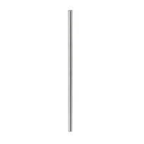 product of Mercer M37112 Barfly Straw, 5/16" x 8½" Length, Rolled Top Edge, 18/8 Stainless Steel