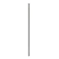 product of Mercer M37114 Barfly® Straw – 1/4" Dia x 6-1/2" Straight, Rolled Edge, 18/8 Steel, Mirror Finish