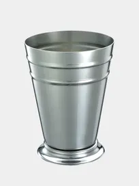 product of Mercer M37168 Barfly Deluxe Julep Cup - 13.5 Oz, 3-1/2" Top Dia x 4-5/8" H, 18/8 Stainless Steel