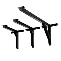 product of Original Wood Seating BS-CL21 Cantilever Table Base, 21in, Cast Iron, Black Powder Coat Finish