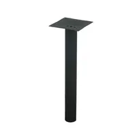 product of Original Wood Seating BS-PL Pin Leg Table Base, Metal, Cast Iron, Black Powder Coat Finish