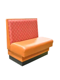 product of Original Wood Seating PB-WB-42 42"H Upholstered Wall Bench, Priced per Foot, Plywood & Solid Wood Frame
